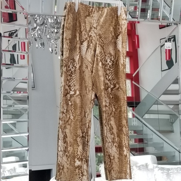 PANTS Snake Print Pants - Picture 3 of 5